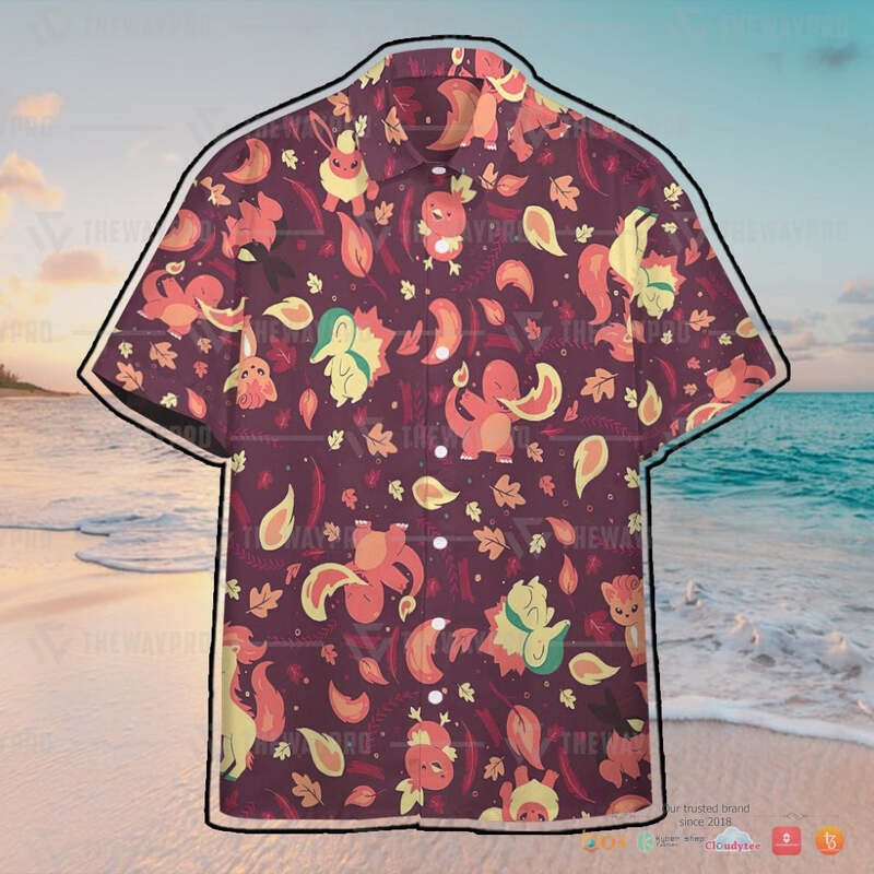 Pokemon Garchomp Hawaiian Shirt