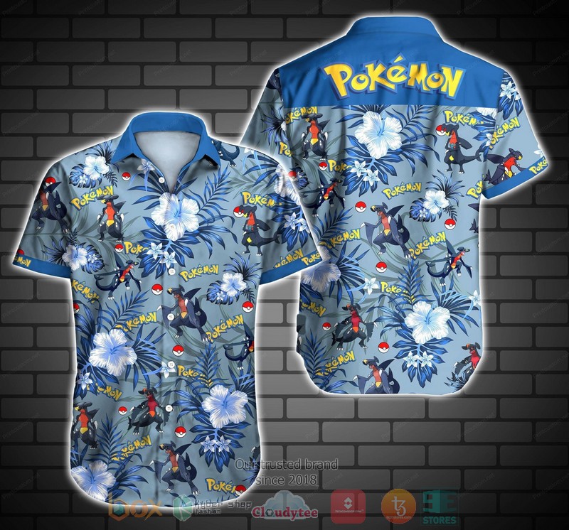 Pokemon Greninja Hawaiian shirt