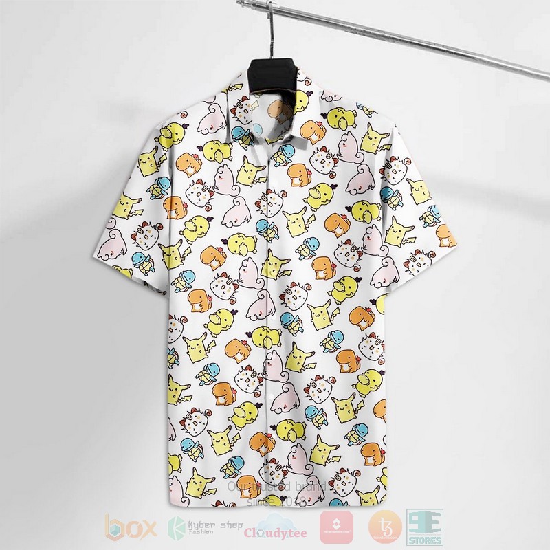 Pokemon Jolteon Hawaiian shirt