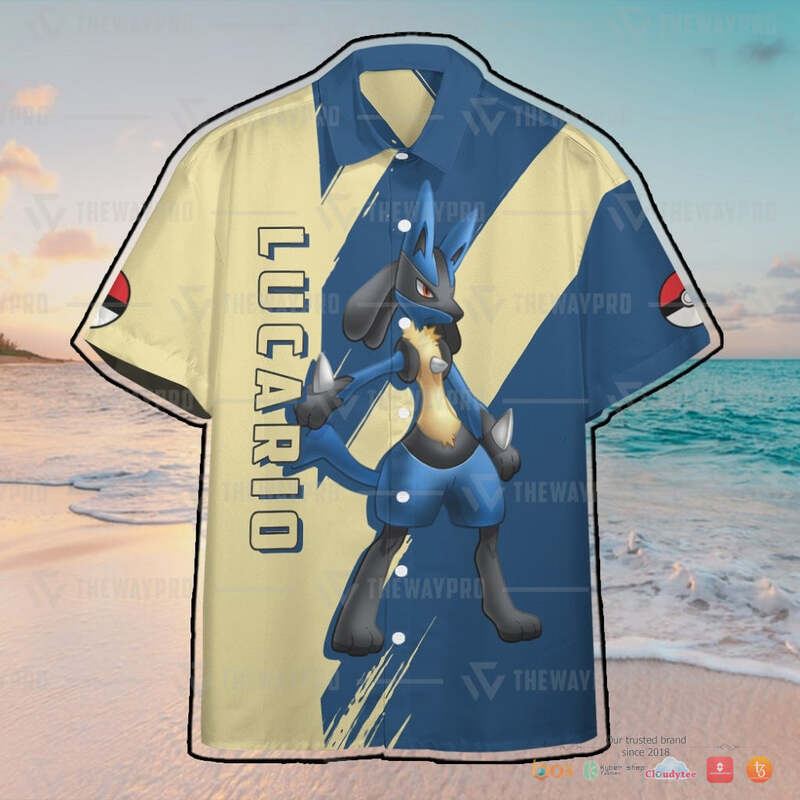 Pokemon Jolteon Hawaiian shirt