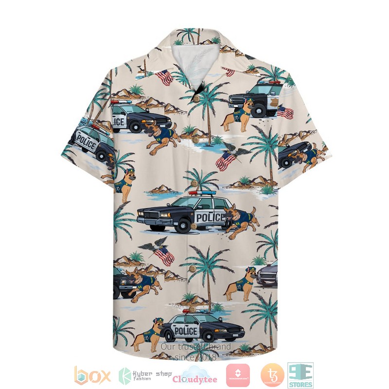 Police Department Hoxie Hawaii 3D shirt