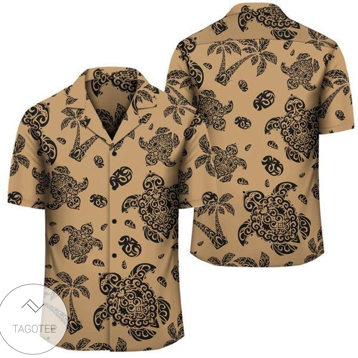 Polynesian Tradition Yellow Hawaiian Shirt Summer Button Up Shirt For Men Hawaiian Summer Trends Shirt 2020