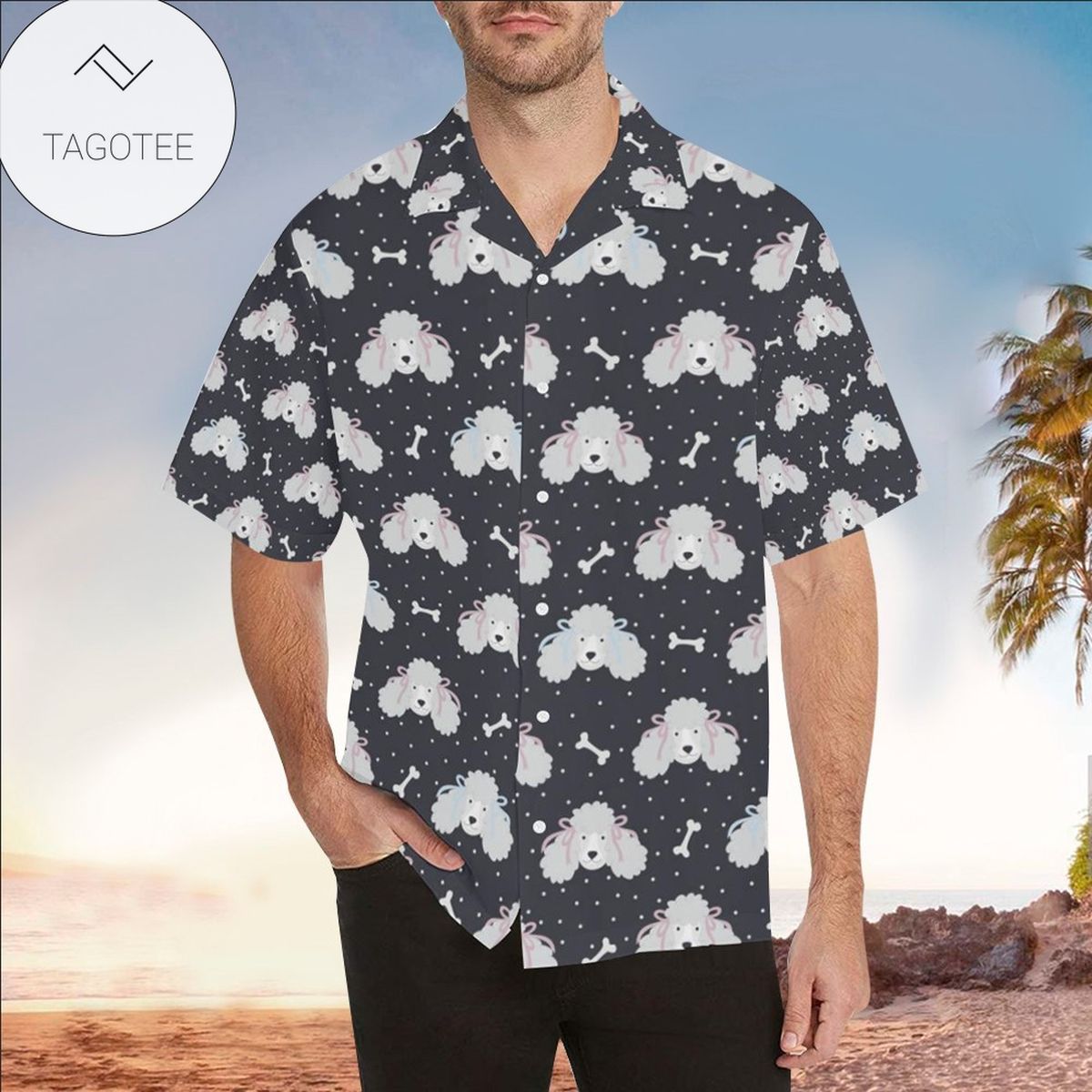 Poodle Aloha Shirt Perfect Hawaiian Shirt For Poodle Lover