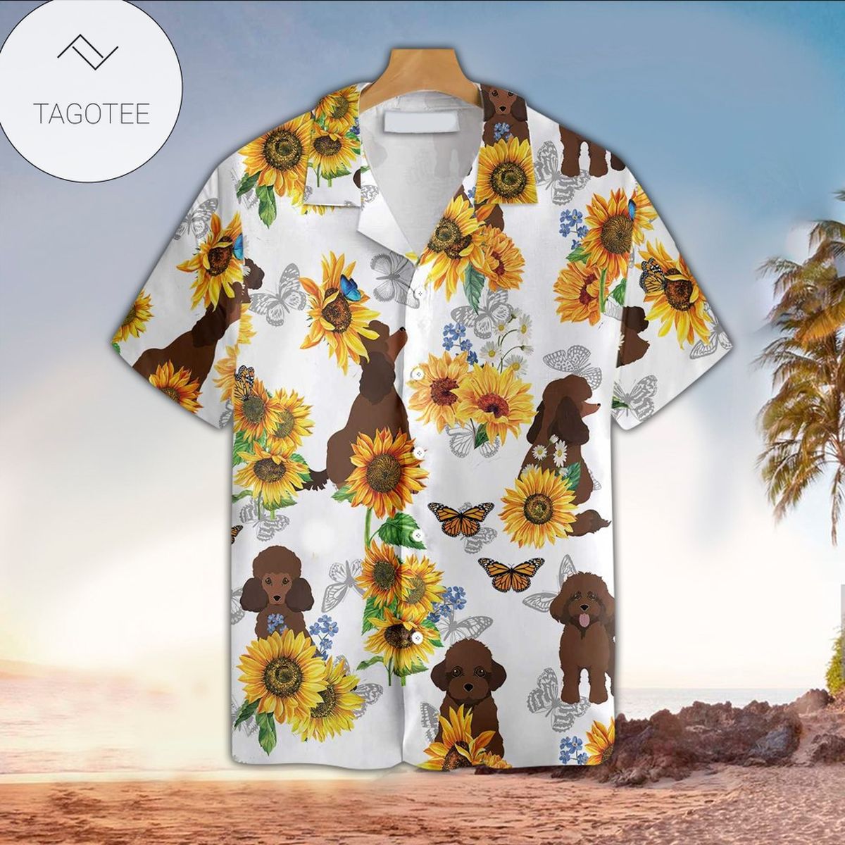 Poodle Apparel Poodle Button Up Shirt