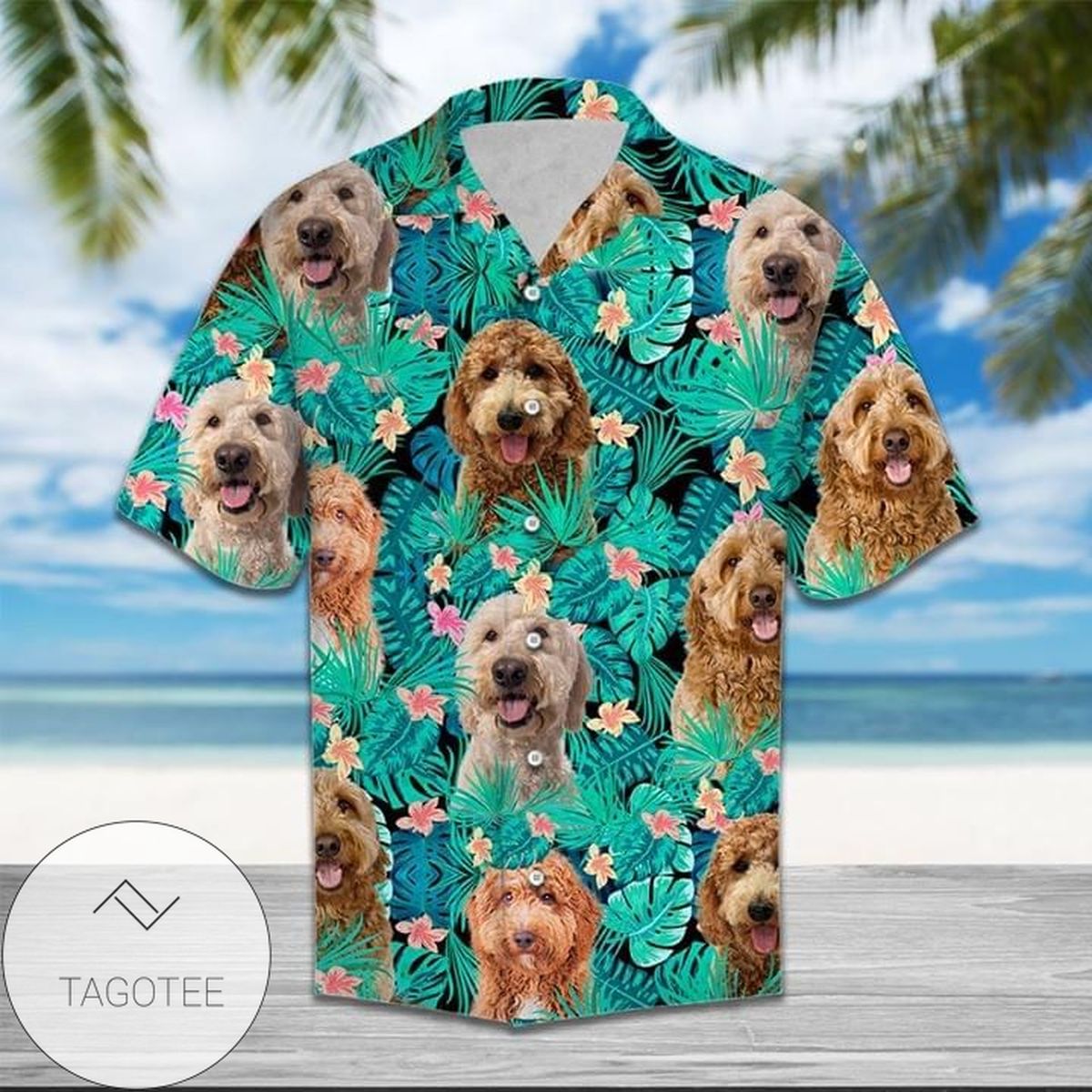 Poodle Apparel Poodle Button Up Shirt