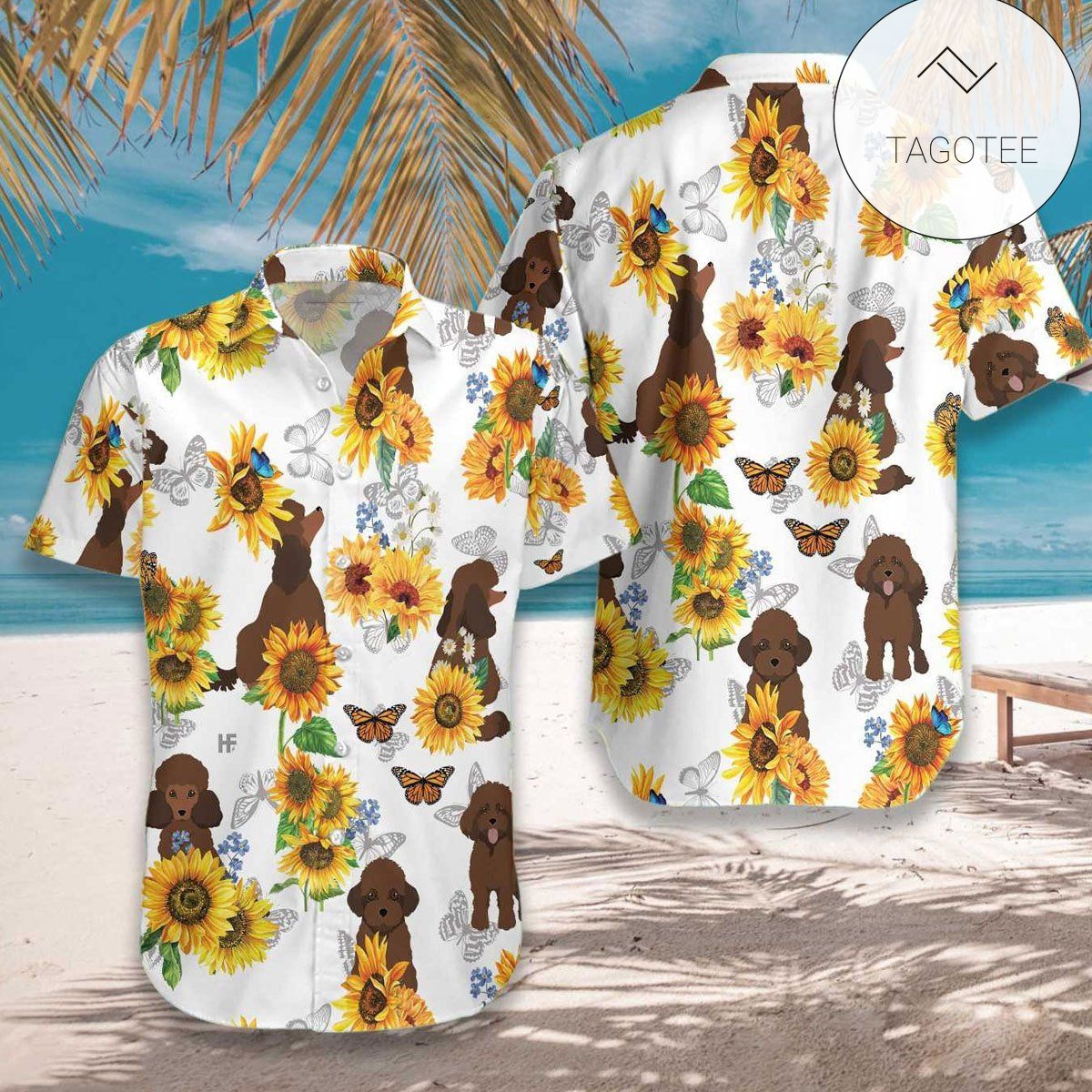 Poodle Hawaiian Shirt Poodle Shirt For Poodle Lover