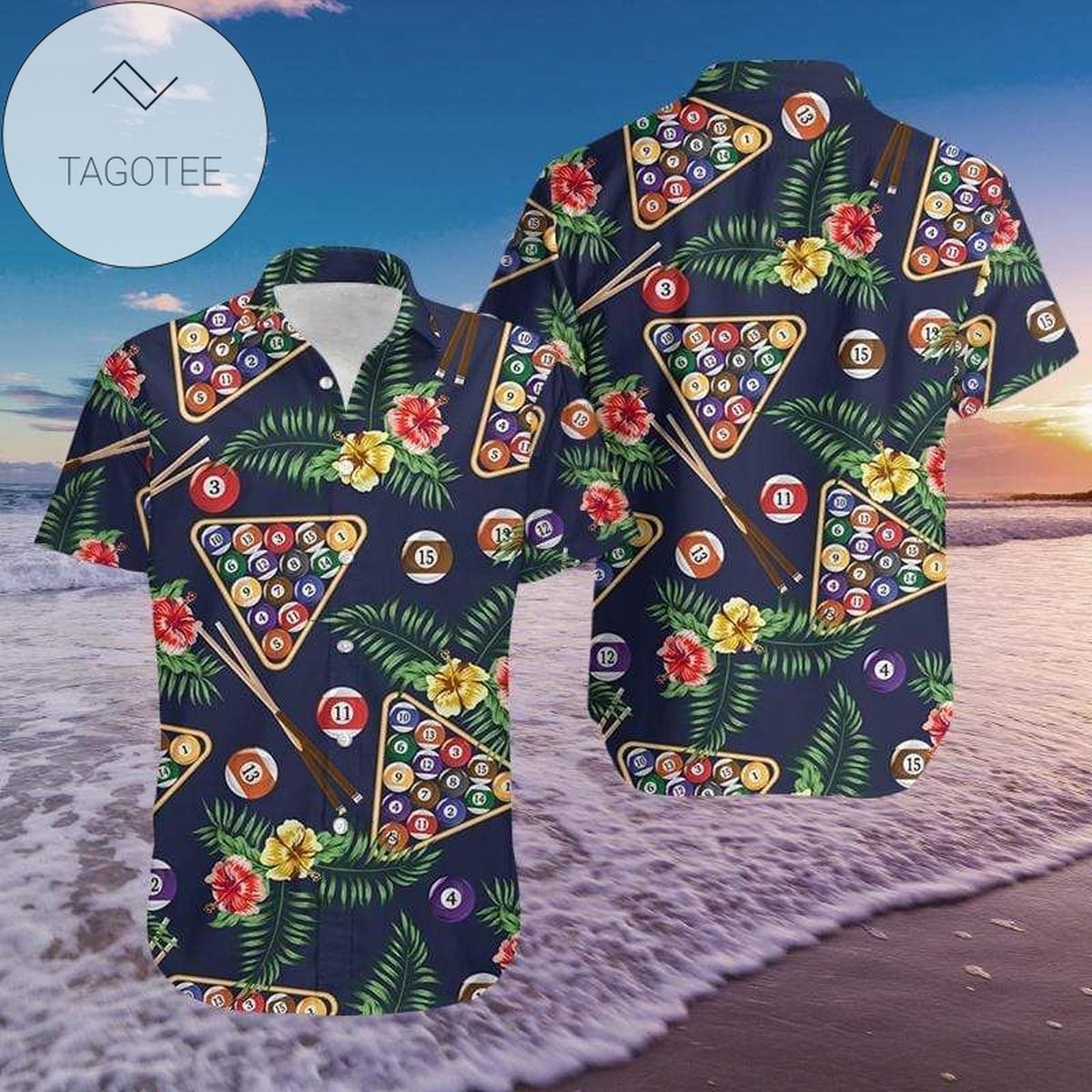 Pool Billiard – Hawaii Shirt