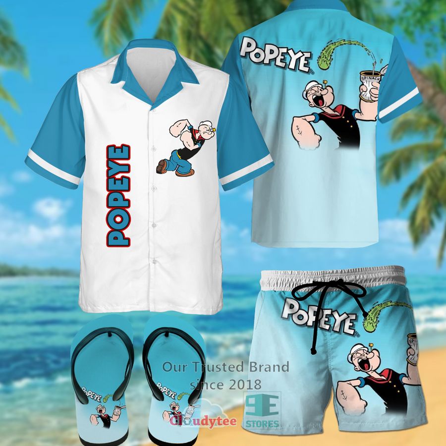 Popeye Comics Hawaiian Shirt