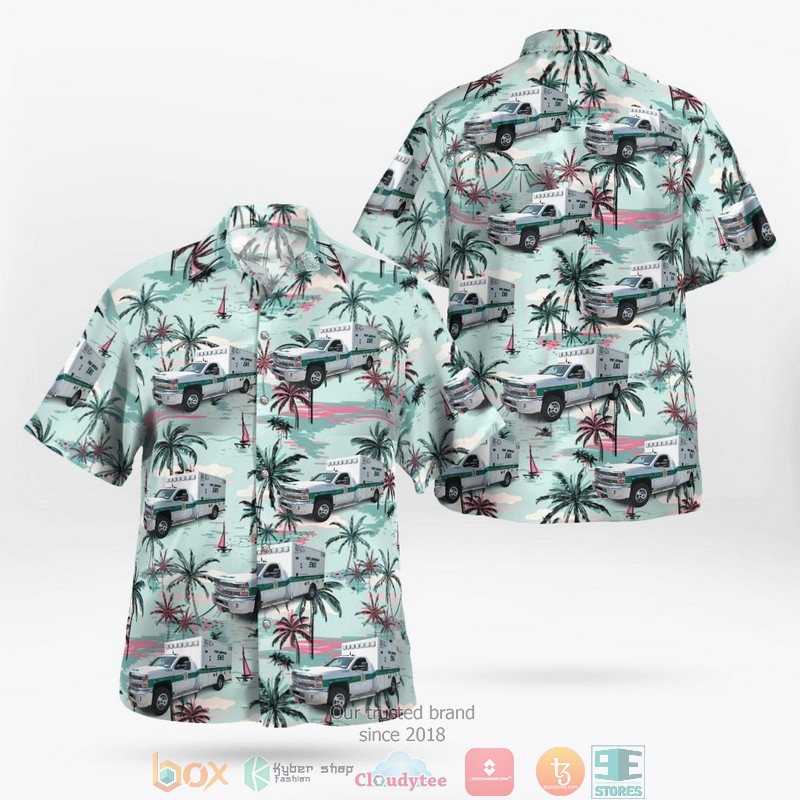 Port Arthur Texas Port Arthur Fire Department Hawaiian Shirt