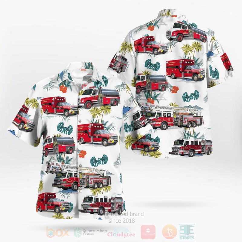 Portland Fire & Rescue Oregon Fireboat Hawaiian Shirt