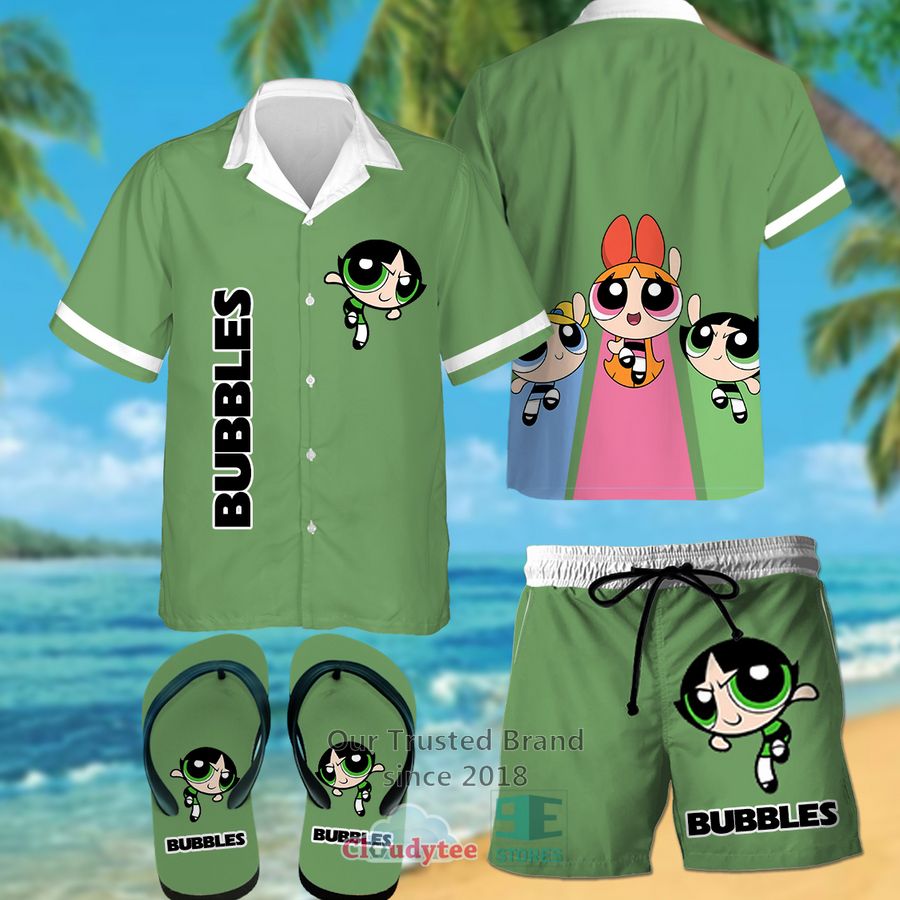 Powerpuff Girls Raven Hawaiian Shirt, Shorts