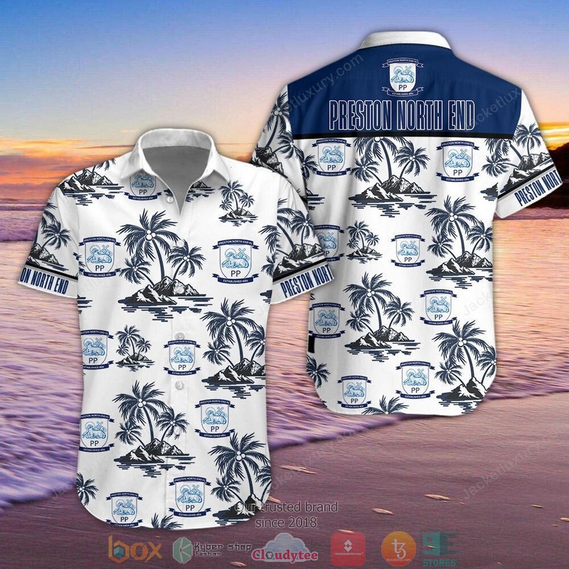 Preston North End F.C Hawaiian shirt, Short