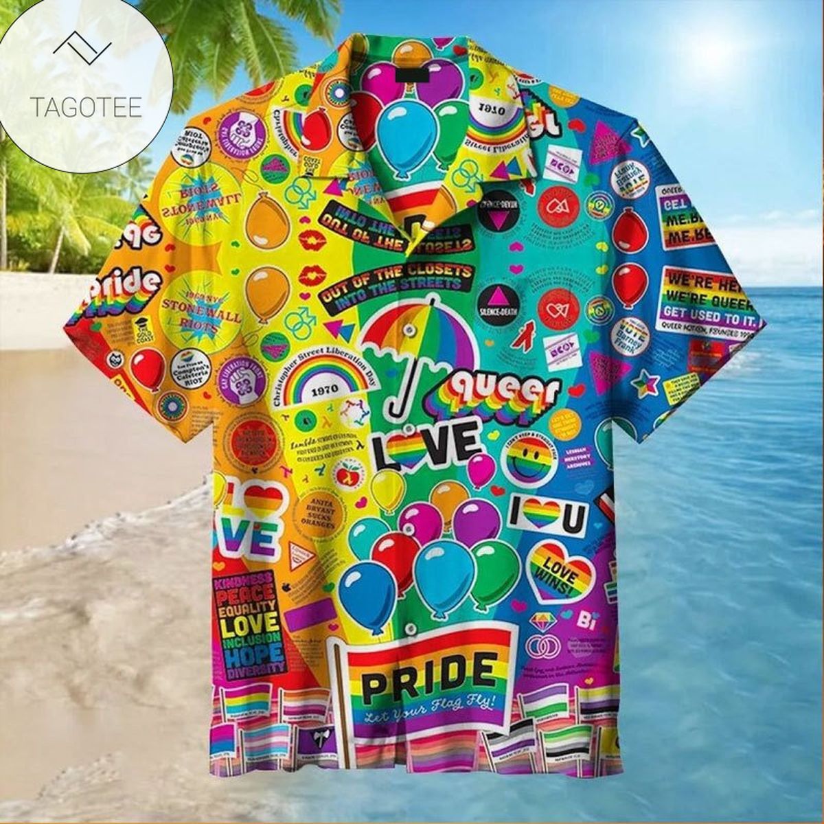 Pride Royal Dragonfly Tropical 2022 Authentic Hawaiian Shirts