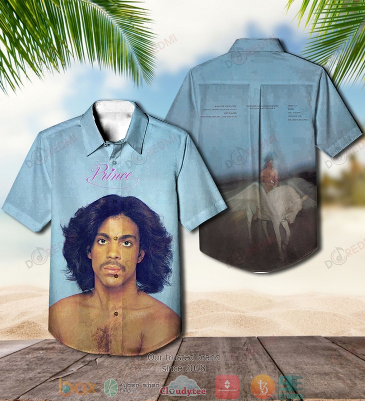 Prince album Short Sleeve Hawaiian Shirt