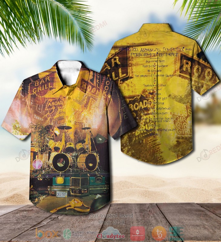 Prince Short Sleeve Hawaiian Shirt