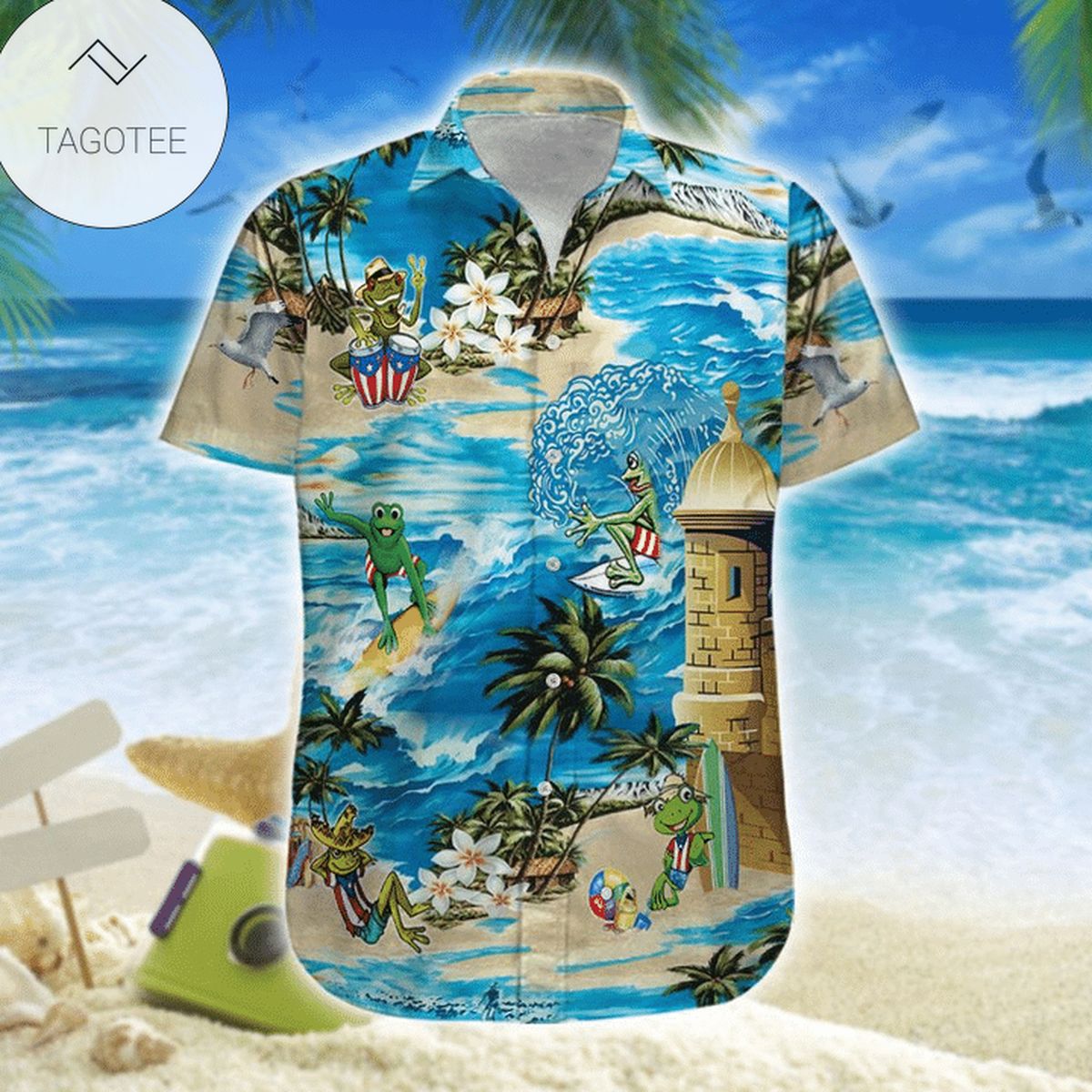 Puerto Rico Aloha Shirt Hawaiian Shirt For Puerto Rico Lovers