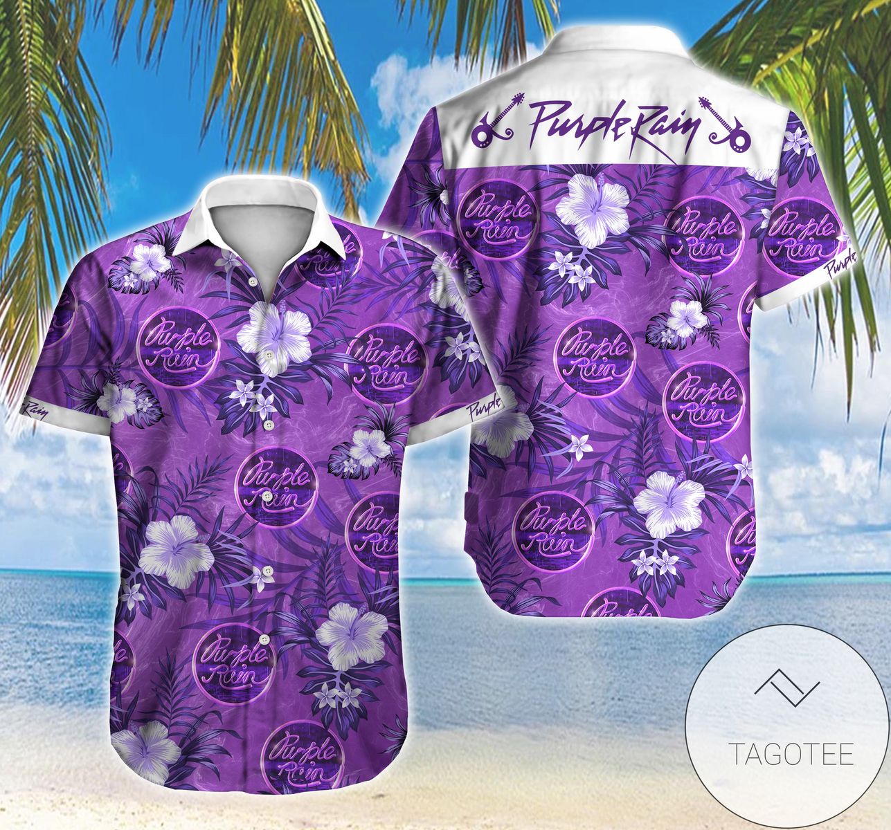 Purple Rain Logo Authentic Hawaiian Shirt 2022