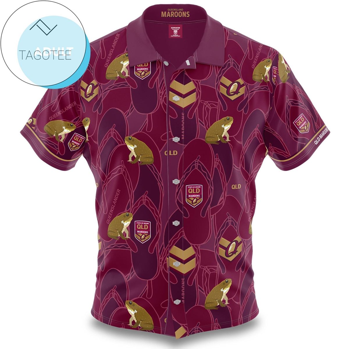 Qd Trucker Unisex Hawaiian Shirt