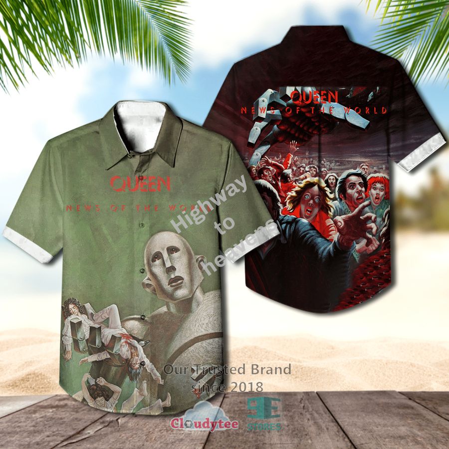 Queen Band The Miracle Album Hawaiian Shirt