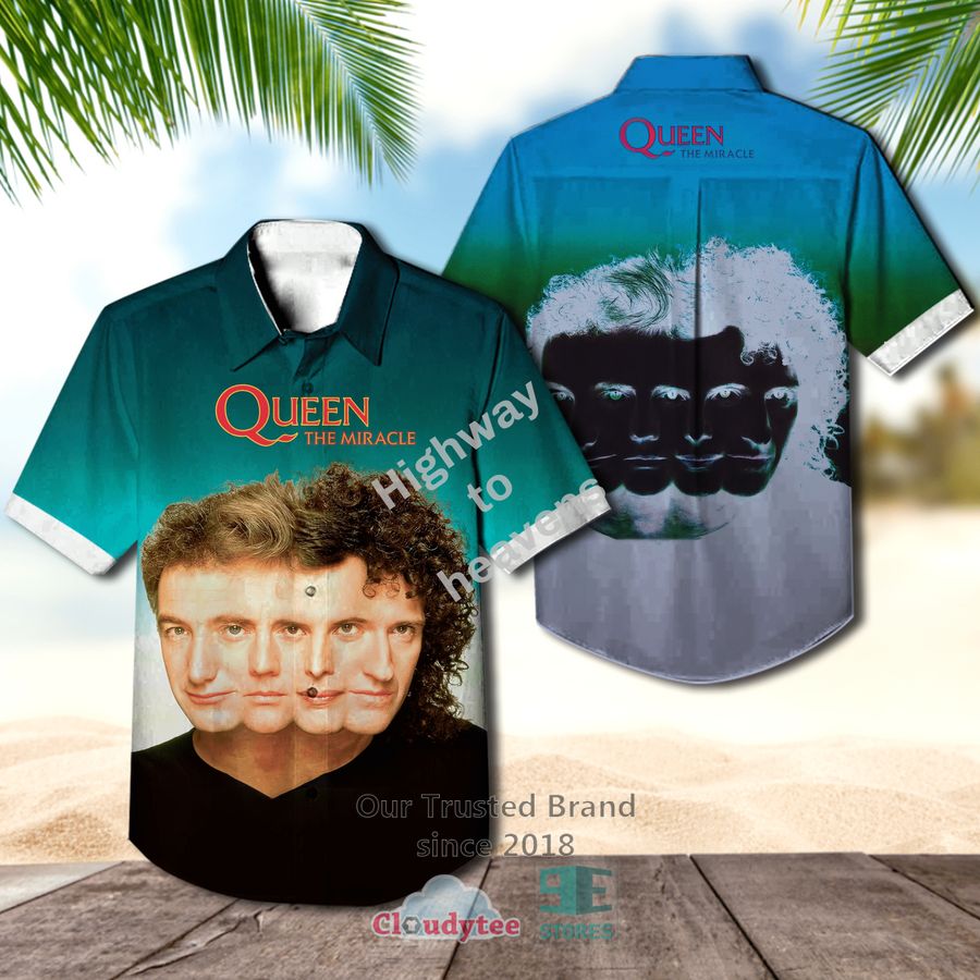 Queen Innuendo Album Casual Hawaiian Shirt