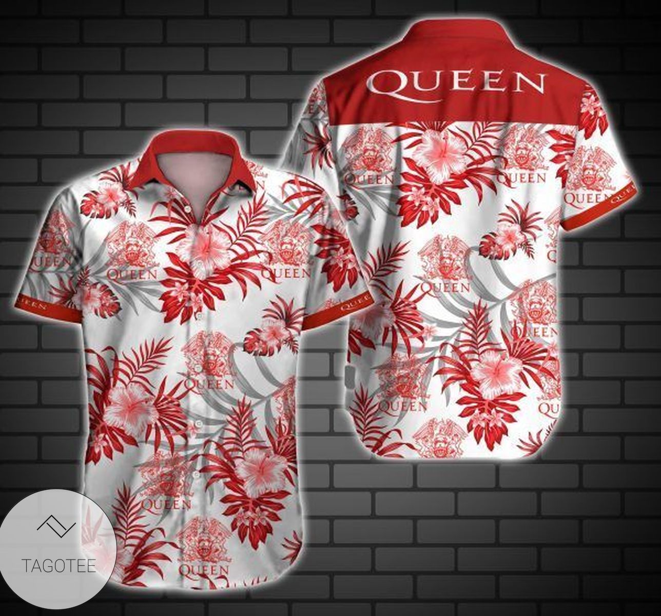 Queen Authentic Hawaiian Shirt 2022 3d