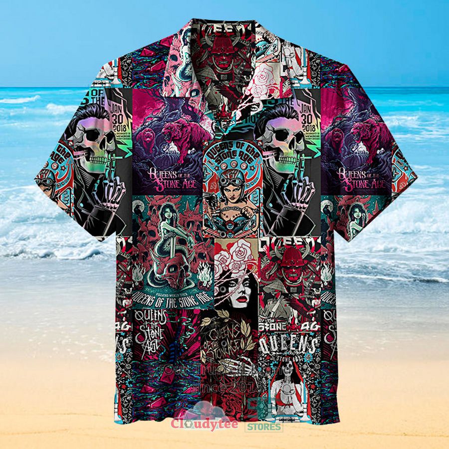 Queen Queen Album Casual Hawaiian Shirt