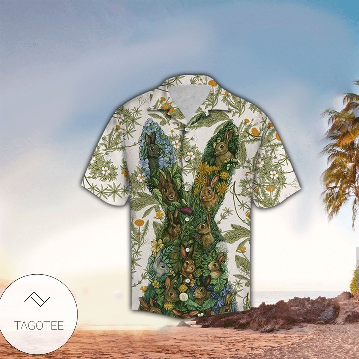 Rabbit Garden Edition Hawaiian Shirt