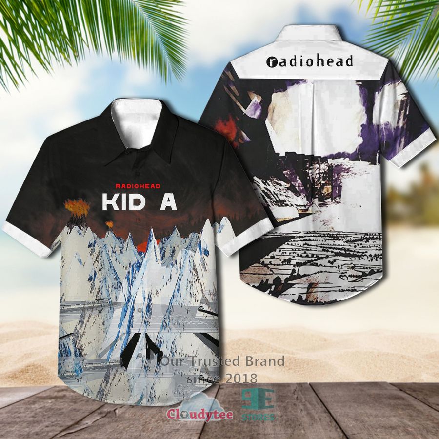 Radiohead band The Bends Album Hawaiian Shirt