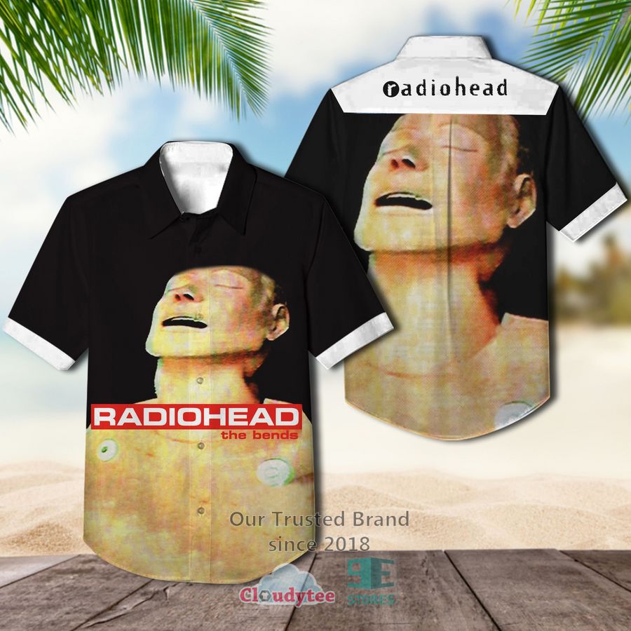 Radiohead band Kid A Album Hawaiian Shirt