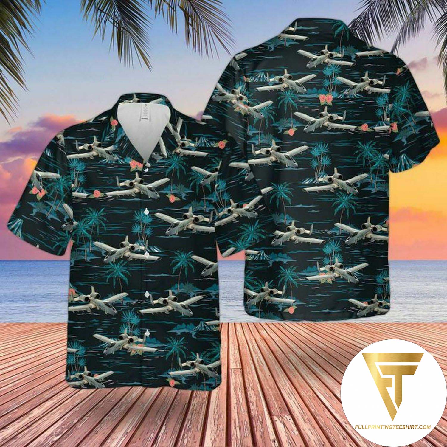 RAF Historical Tornado Gr4 Hawaiian Shirt And Beach Shorts