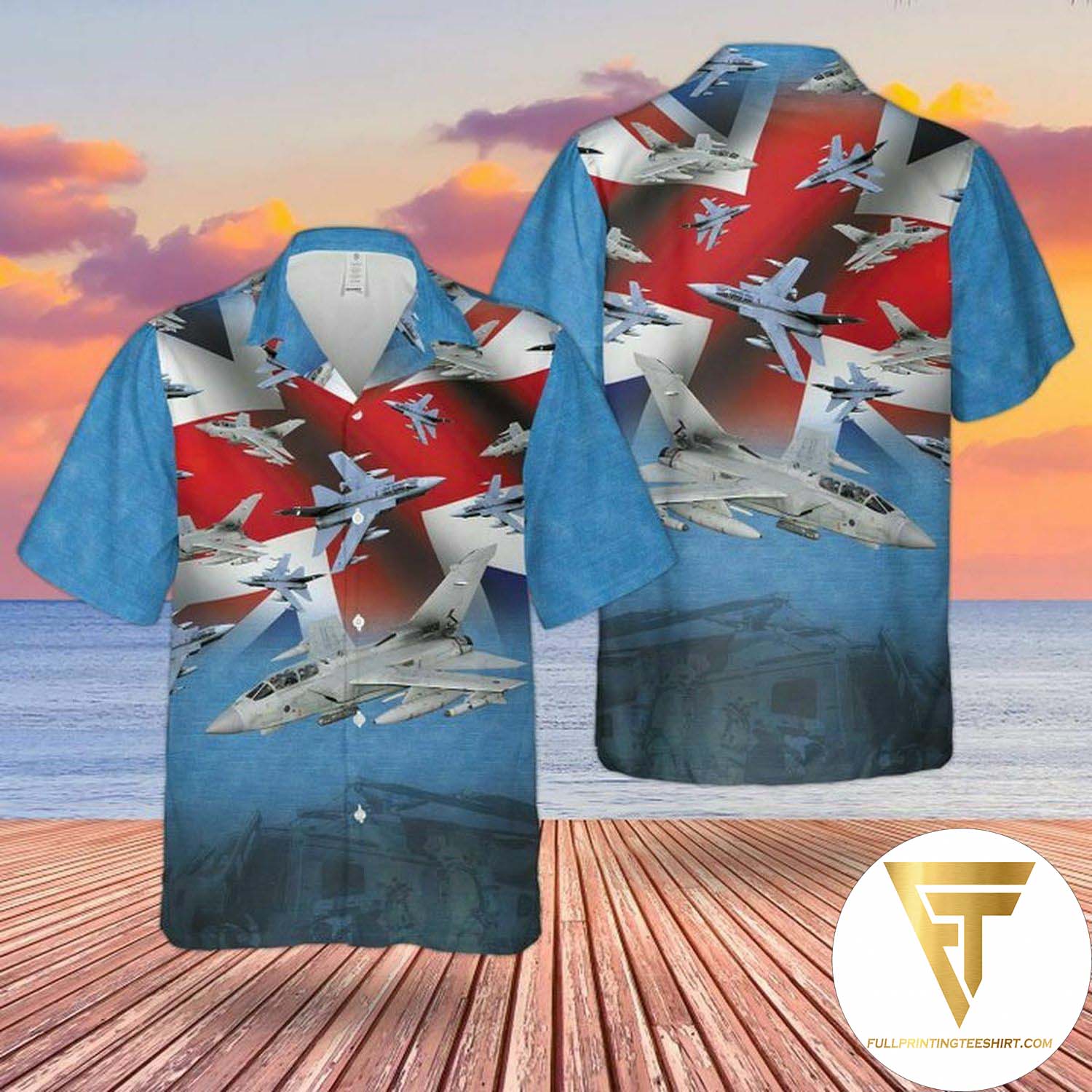 RAF Historical Fairchild Republic A-10A Thunderbolt Ii Hawaiian Shirt And Beach Shorts