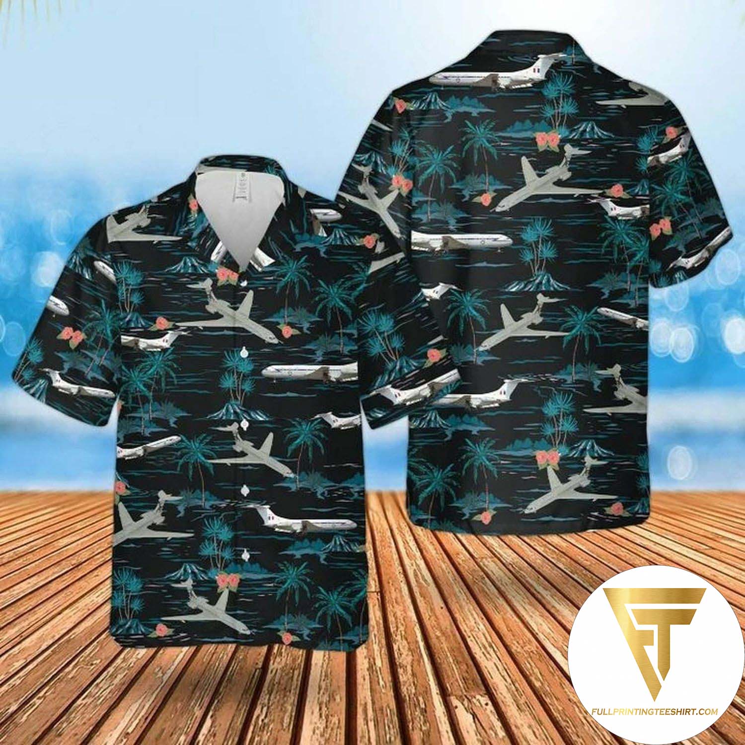 RAF Phantom Fg 1 Hawaiian Shirt And Beach Shorts