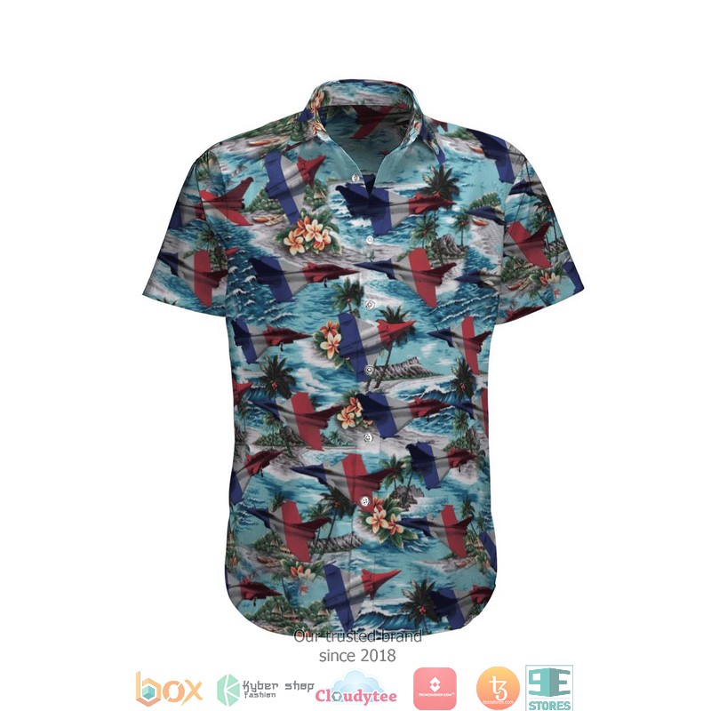 Rafale Solo Display coconut Short Sleeve Hawaiian Shirt