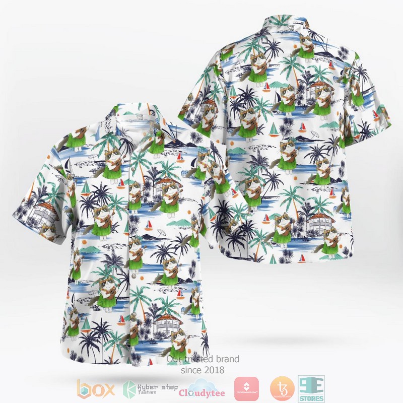 Rafale Solo Display Short Sleeve Hawaiian Shirt