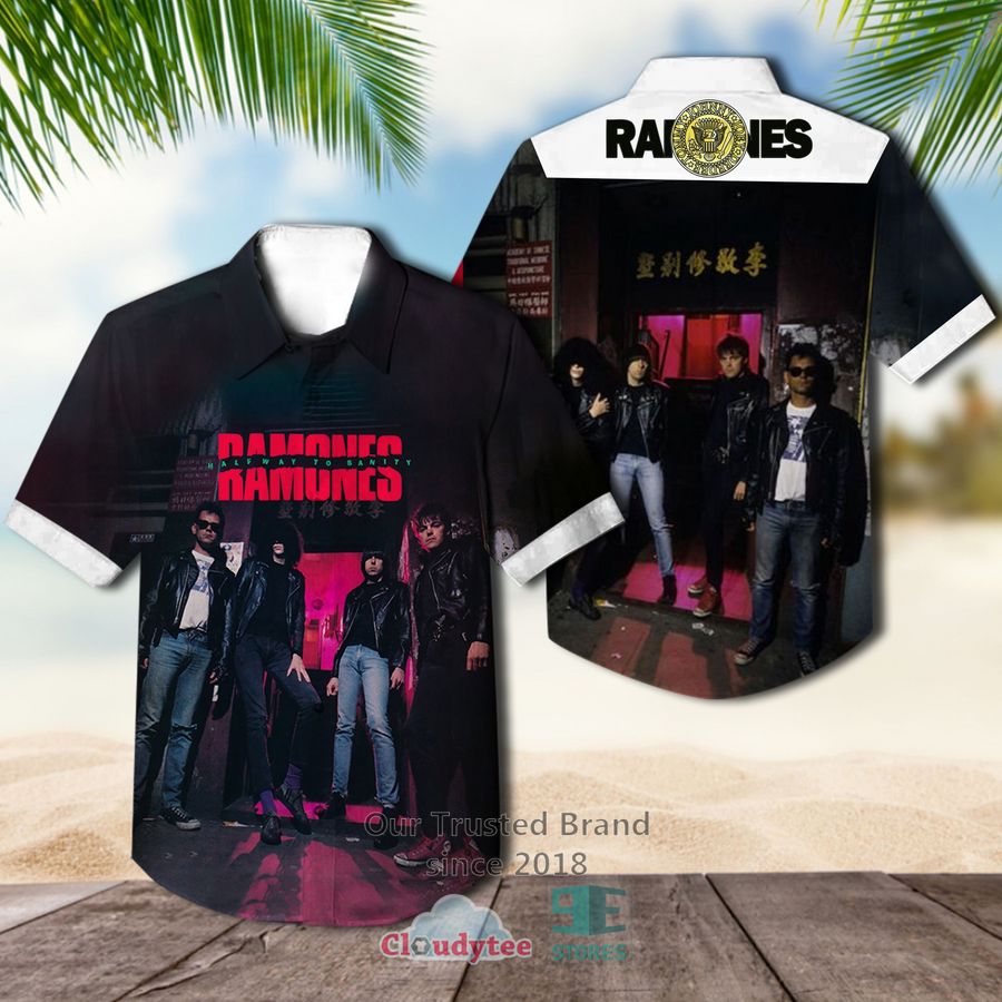 Ramones Loco Live Hawaiian Casual Shirt