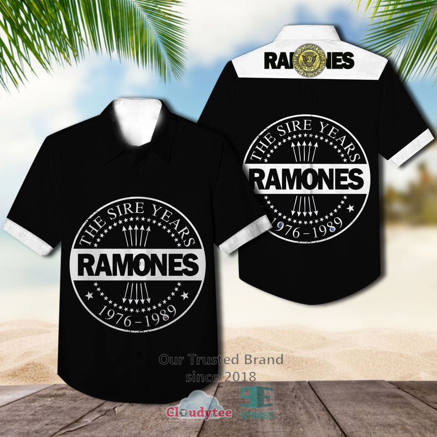 Ramones Too Tough to Die Hawaiian Casual Shirt