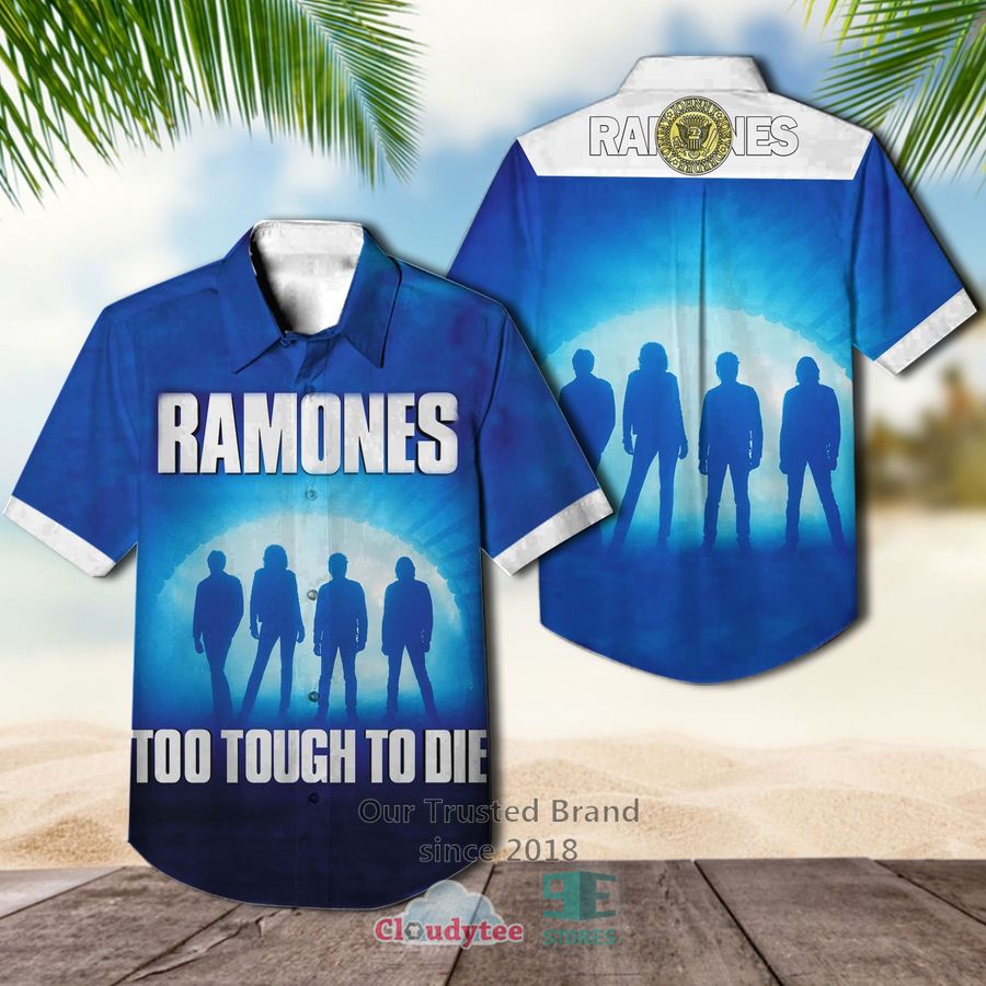 Ramones The Sire Years 1976 1981 Hawaiian Casual Shirt