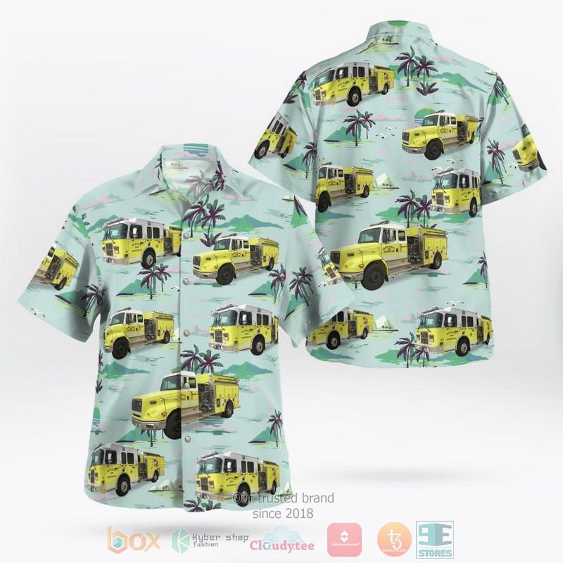 Raymond Volunteer Fire & Rescue Department Nebraska Hawaiian Shirt