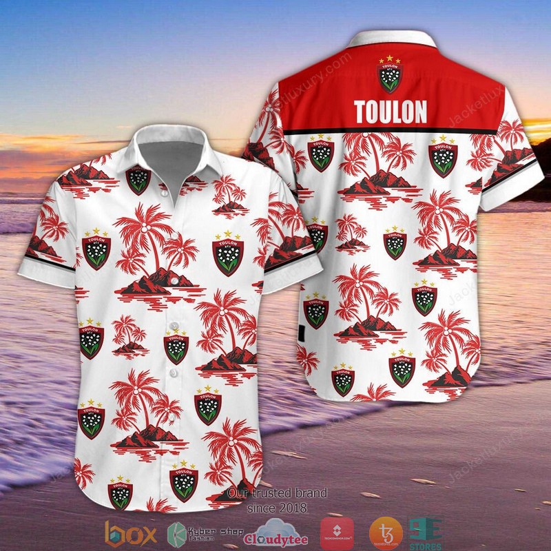 RC Narbonne Hawaiian Shirt, Beach Short