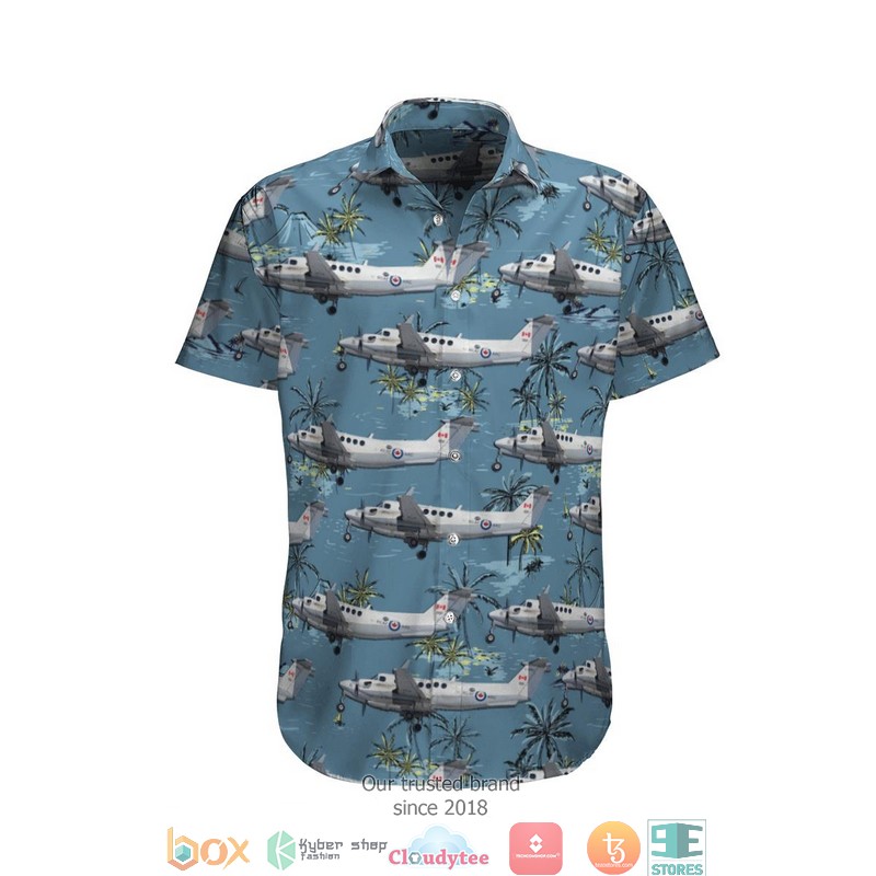 RCAF Airbus CC-295 SAR Short Sleeve Hawaiian Shirt