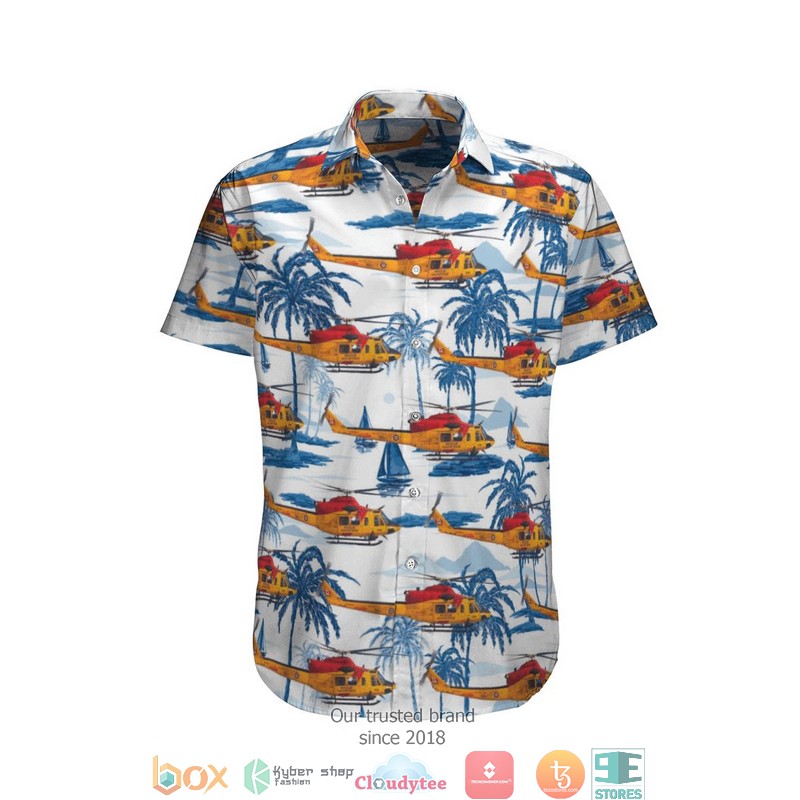 RCAF Beechcraft C-90B King Air Short Sleeve Hawaiian Shirt