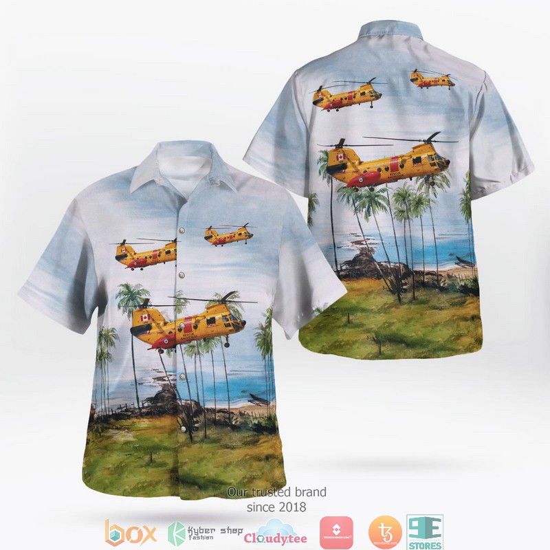 RCAF Bell CH-146 Griffon SAR Hawaiian Shirt