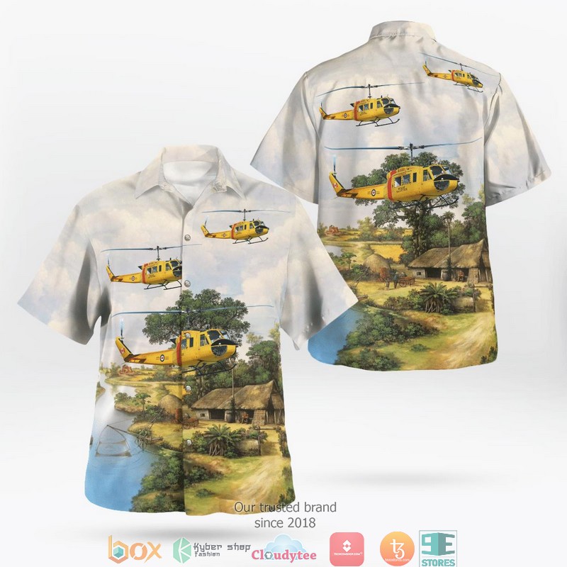 RCAF Bombardier CC-144D Challenger CL-650 Short Sleeve Hawaiian Shirt