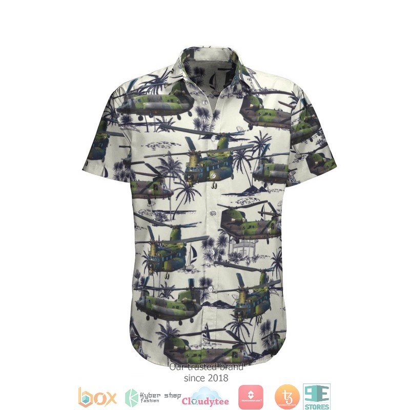 RCAF Bombardier CC-144D Challenger CL-650 Hawaiian Shirt