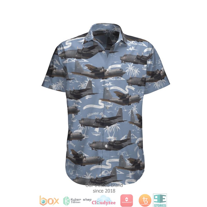 RCAF Lockheed Martin CC-130J-30 Hercules L-382 Short Sleeve Hawaiian Shirt