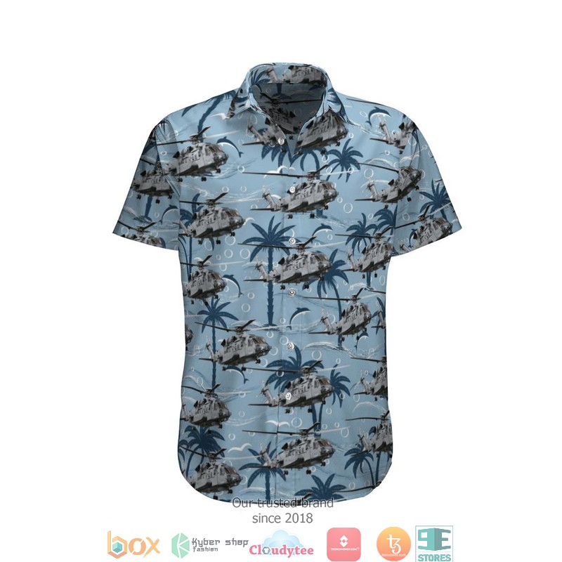 RCAF Sikorsky CH-148 Cyclone S-92 Short Sleeve Hawaiian Shirt