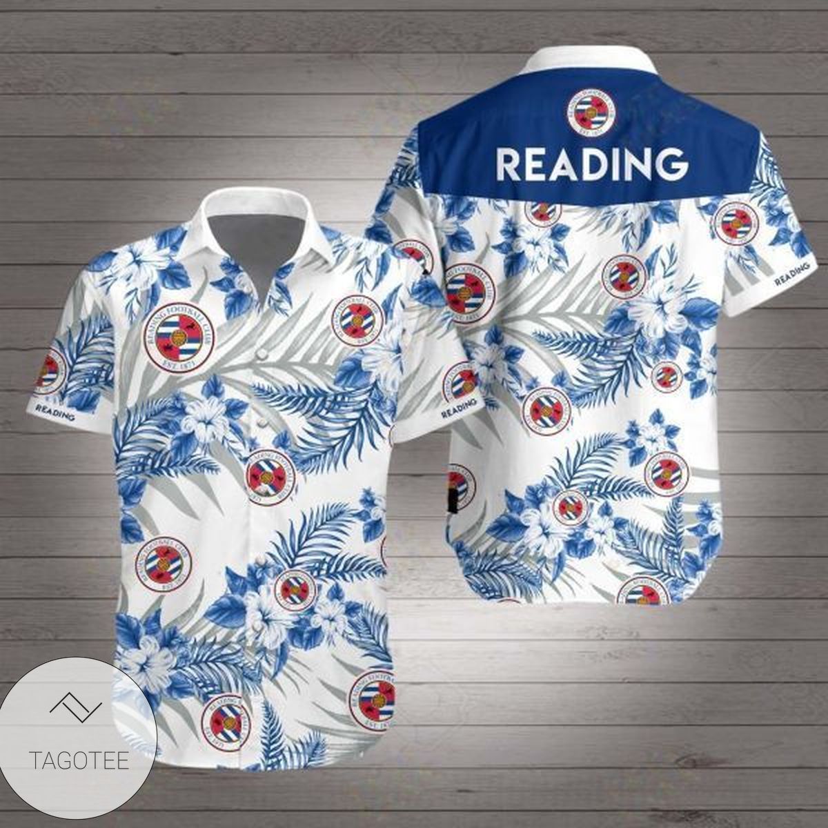 Reading Book Lover Tropical Polyester Hawaiian Shirt