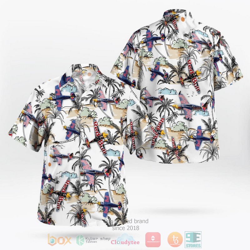 Red Bull Hawaiian Shirt, Short