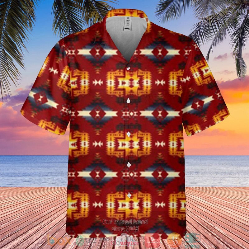 Red White & Blue Fire Protection District Hawaii 3D shirt