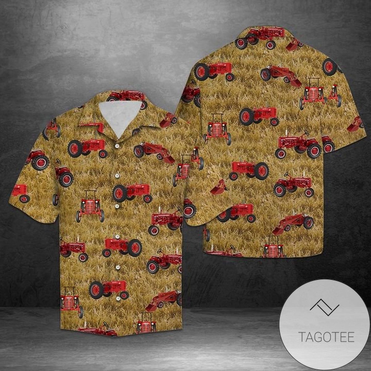 Red Tattoo Dragon Hawaiian Shirt